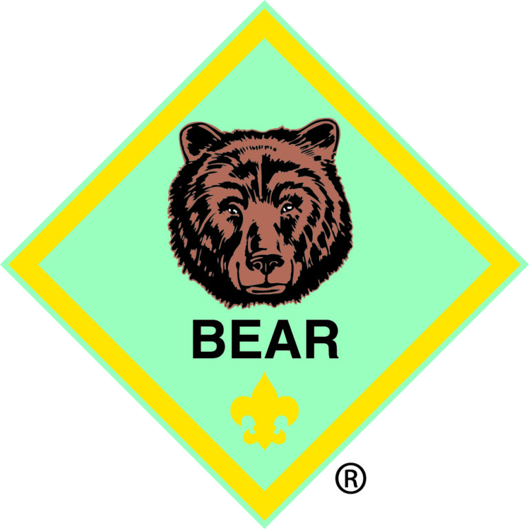 Cub Scout Bear Insignia New England Base Camp In The Blue Hills